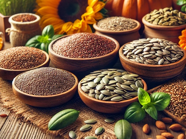 Semillas recomendadas en la menopausia